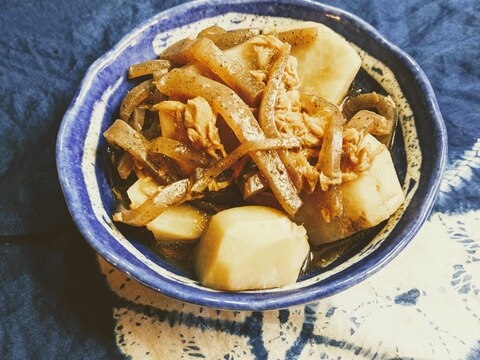 里芋とツナの煮物